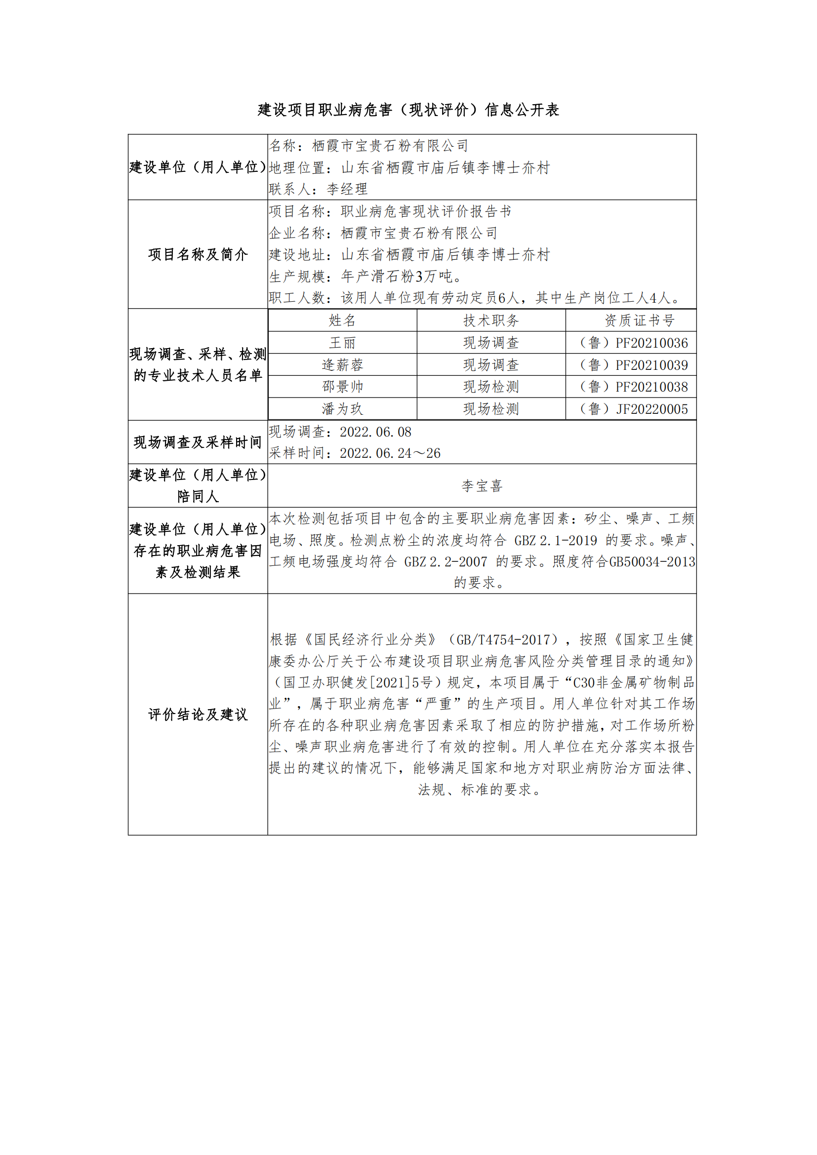 建设项目职业病危害（现状评价）信息公开表_00.png