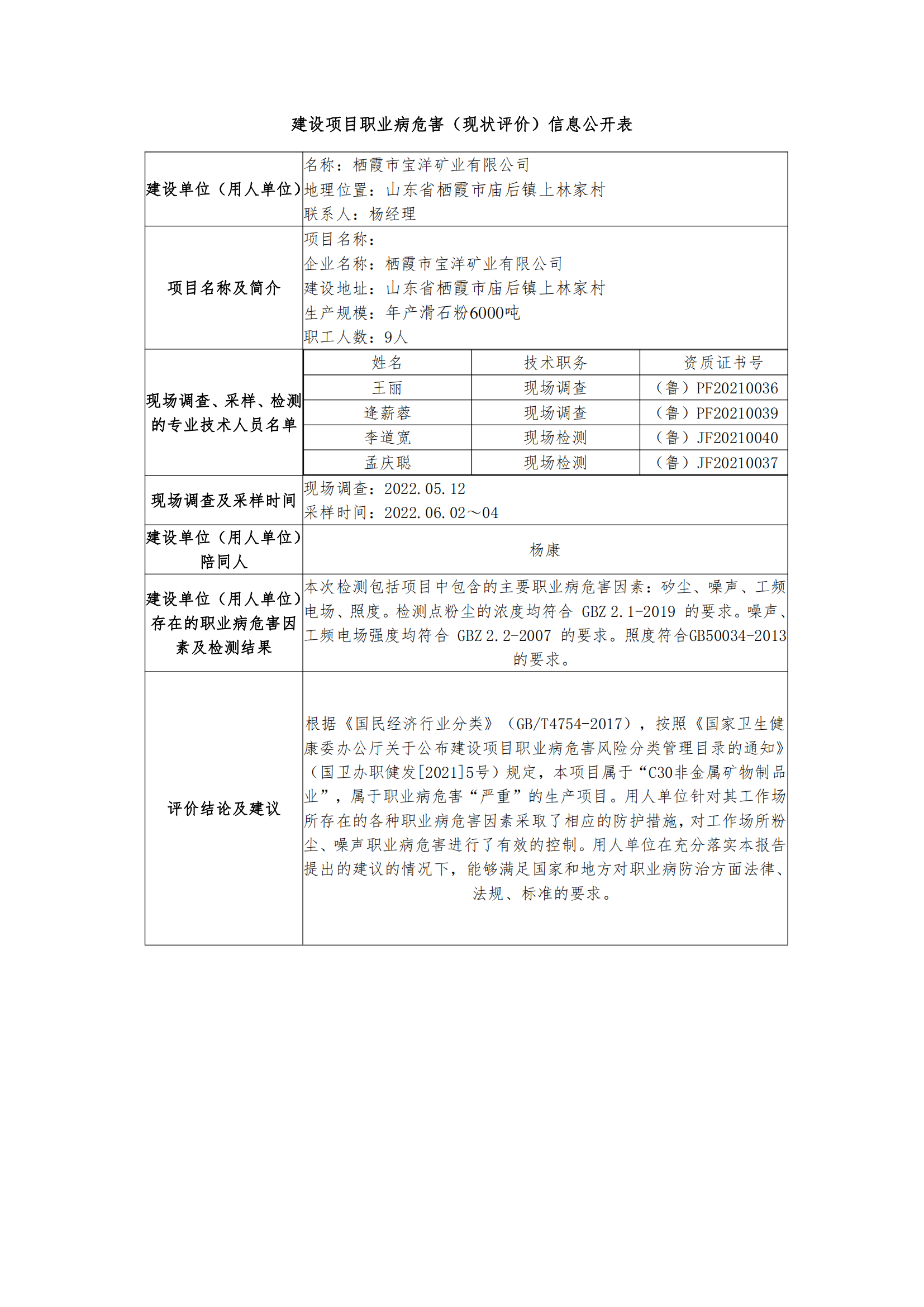 建设项目职业病危害（现状评价）信息公开表_01.png