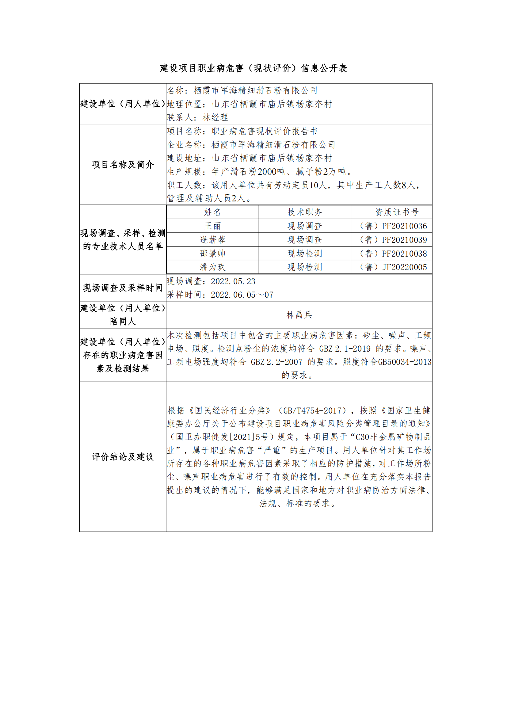 建设项目职业病危害（现状评价）信息公开表_004.png