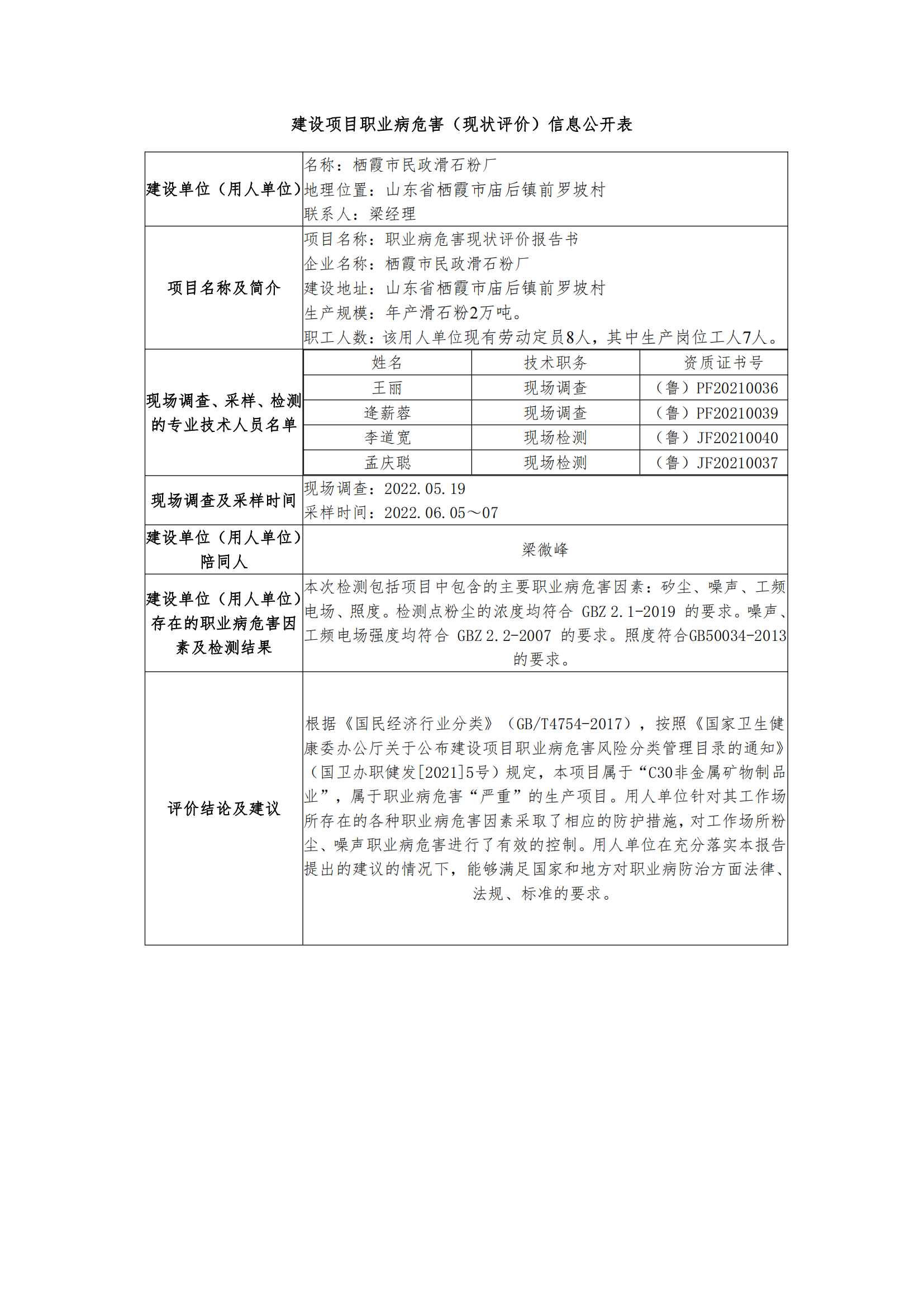 建设项目职业病危害（现状评价）信息公开表_05.png