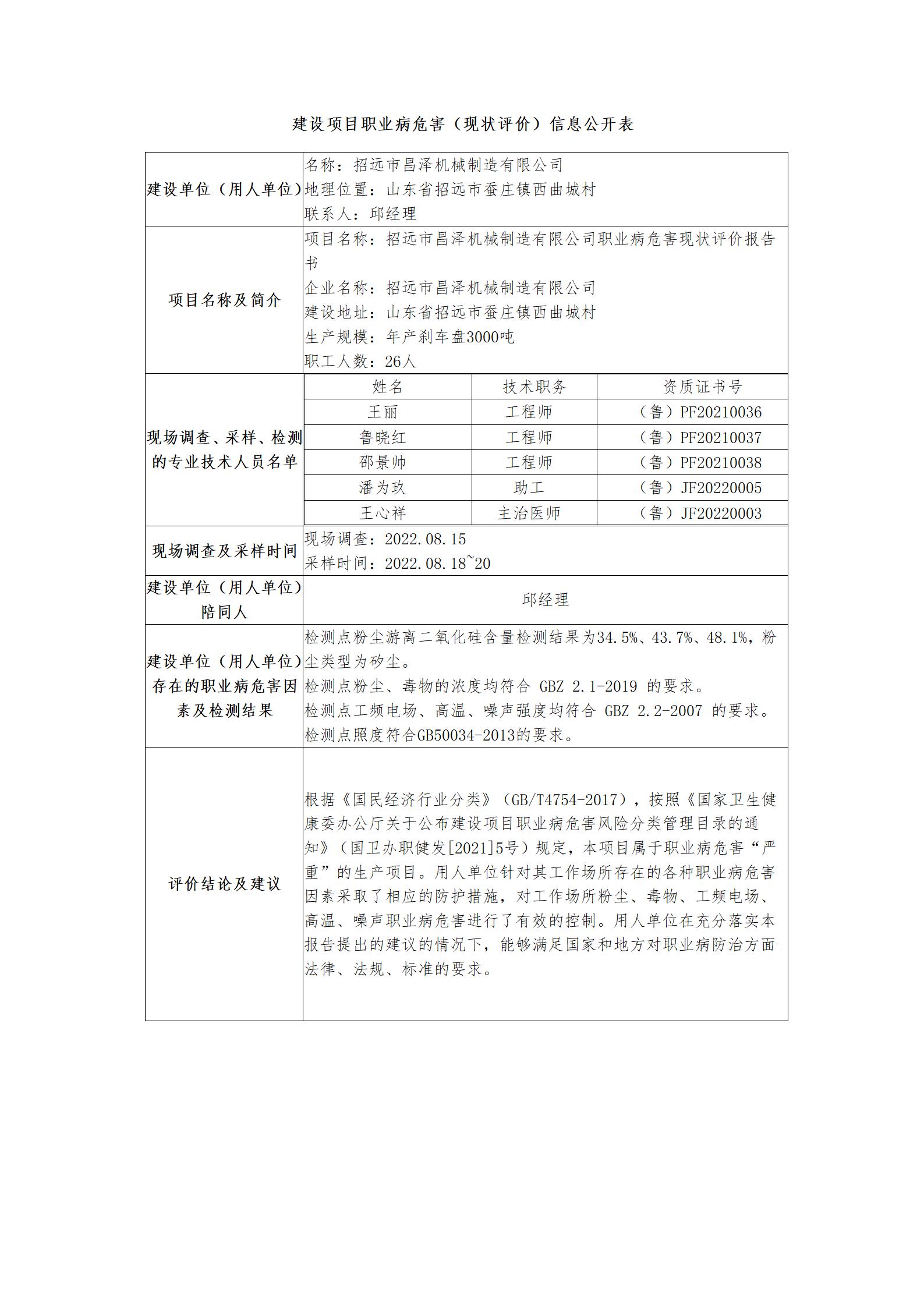 昌泽 职业病危害（现状评价）信息公开表_01.jpg